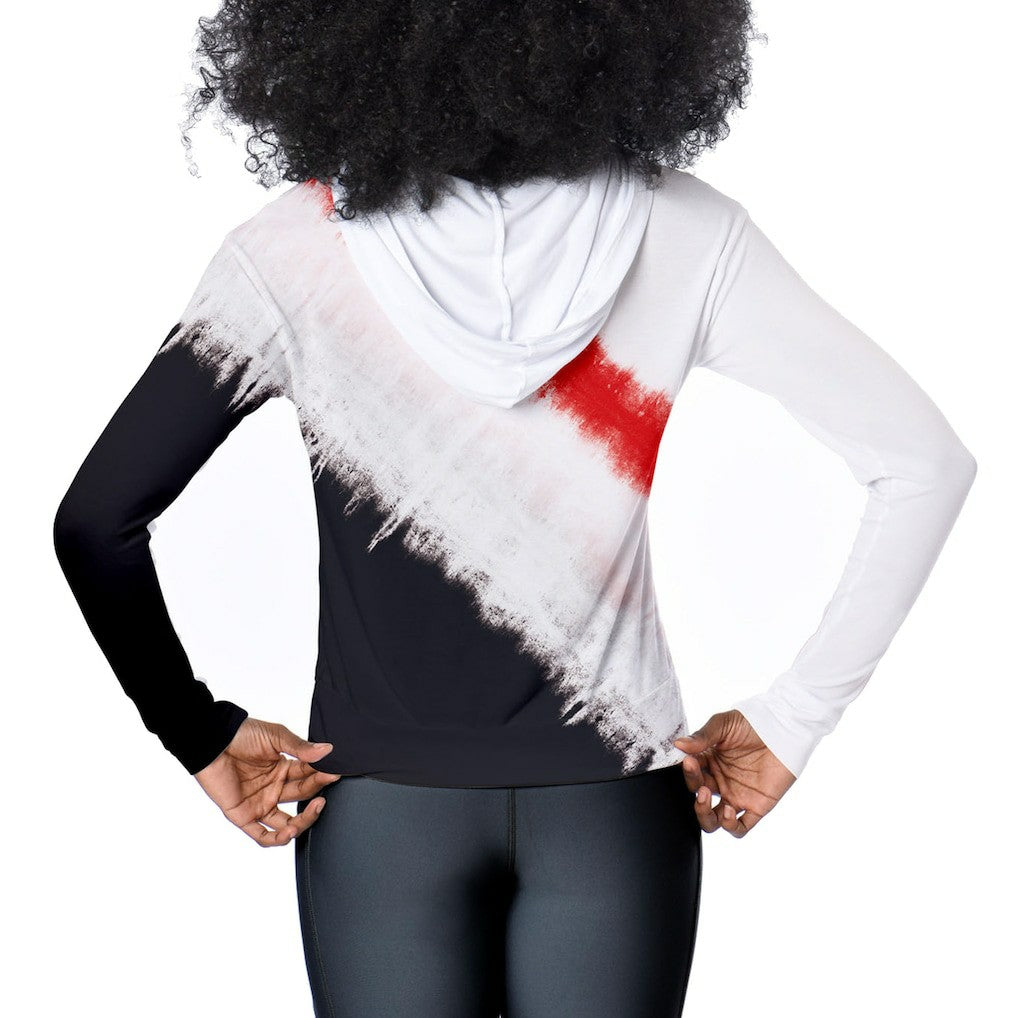 Kansas City Chiefs Certo Women's Rundown Lightweight Pullover Hoodie White - NFL