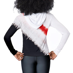 Kansas City Chiefs Certo Women's Rundown Lightweight Pullover Hoodie White - NFL