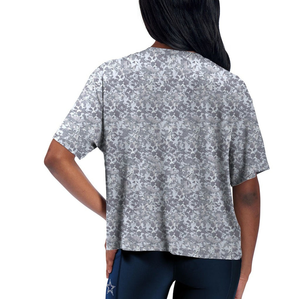 Dallas Cowboys Certo Women's Turnout T-Shirt Charcoal - NFL