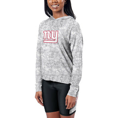 New York Giants Certo Women's Session Pullover Hoodie Gray - NFL