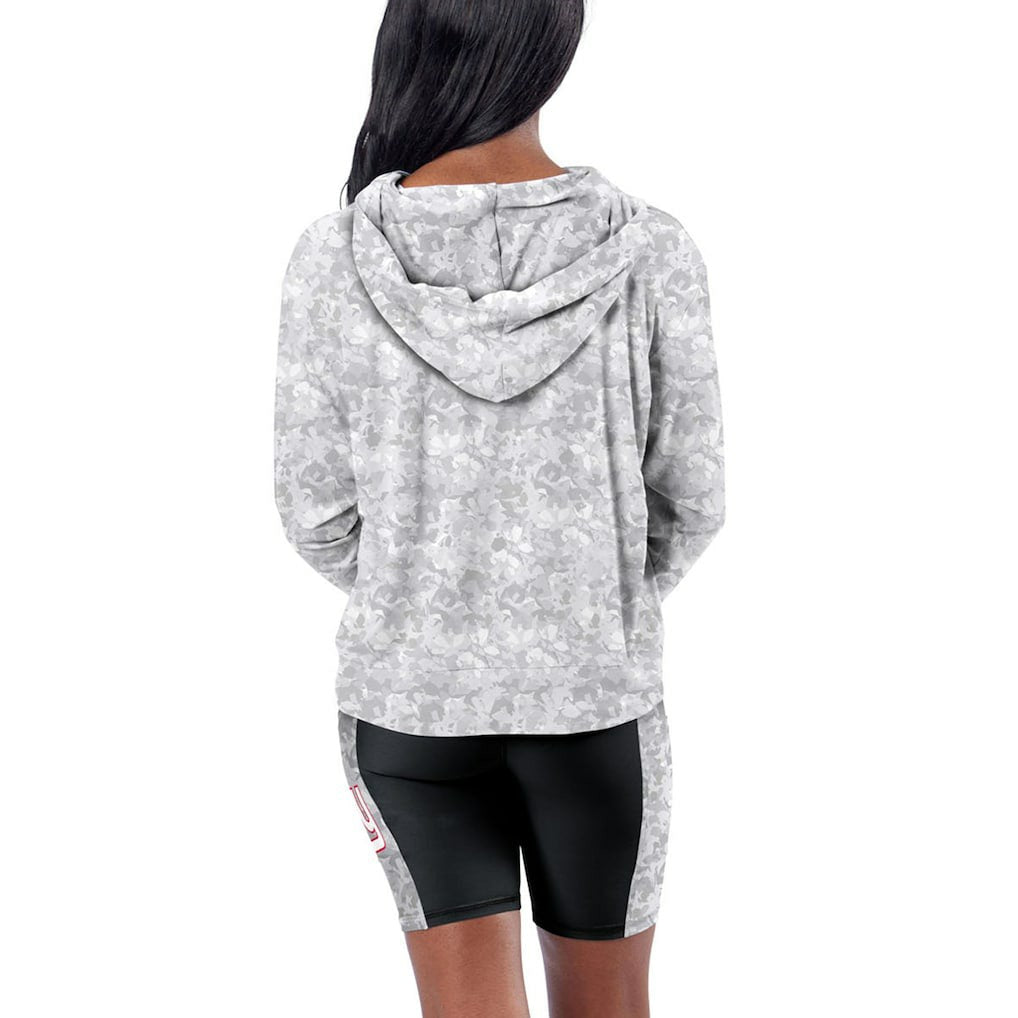 New York Giants Certo Women's Session Pullover Hoodie Gray - NFL