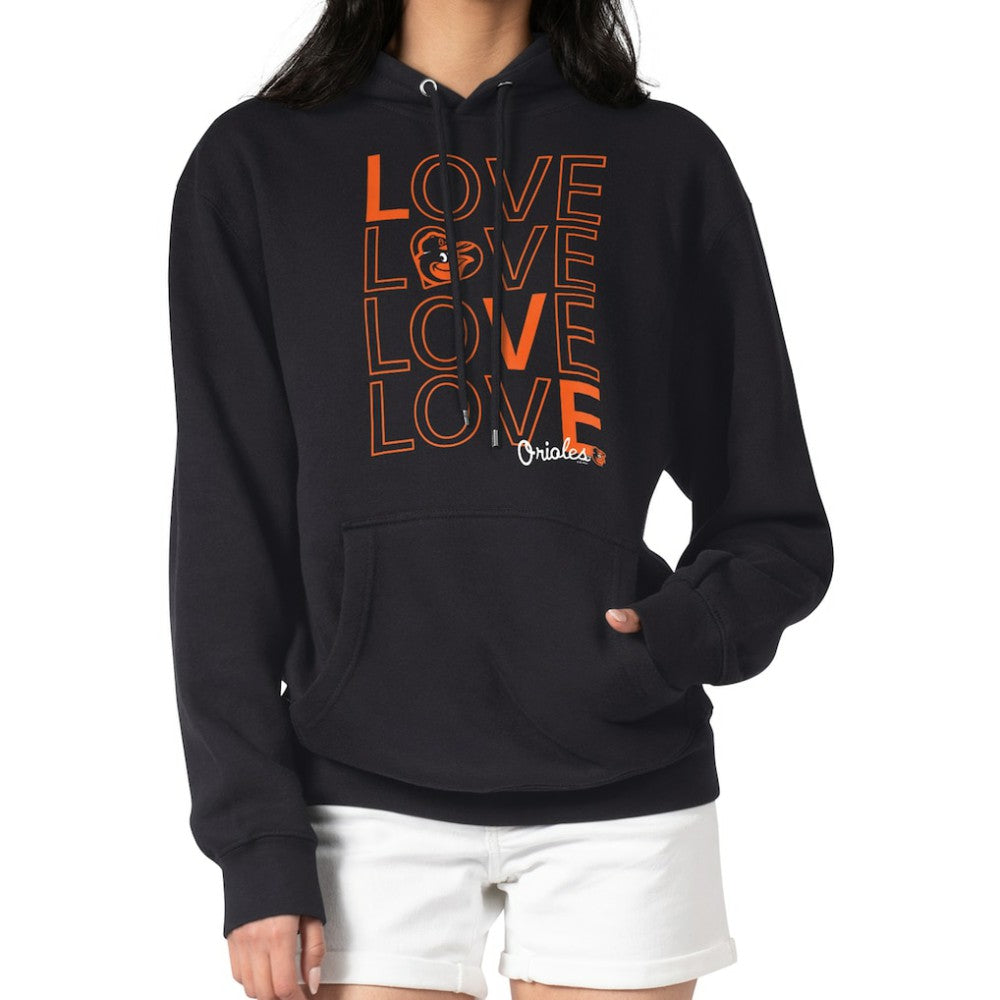 Baltimore Orioles G-III 4Her by Carl Banks Women's Love Graphic Fleece Hoodie discount