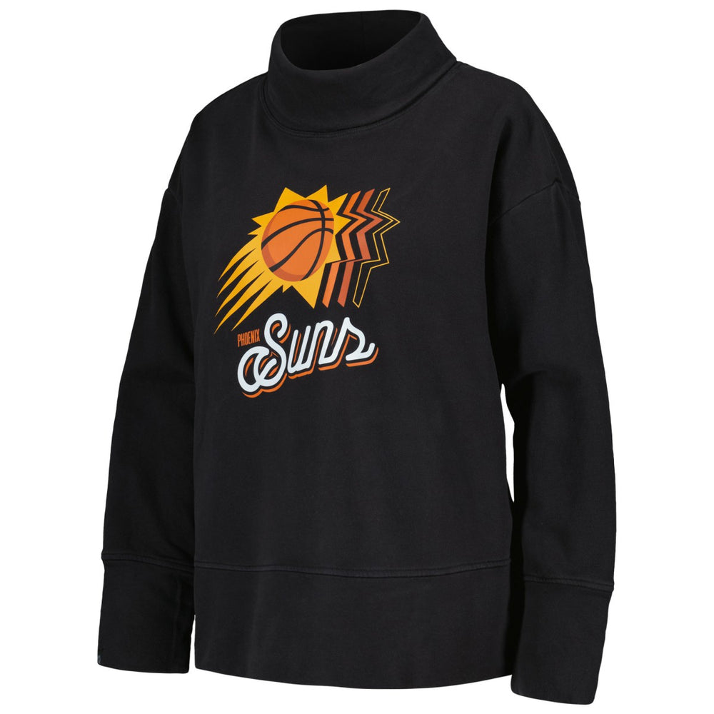 NBA - Phoenix Suns Levelwear Women's Sunset Pullover Sweatshirt - Black