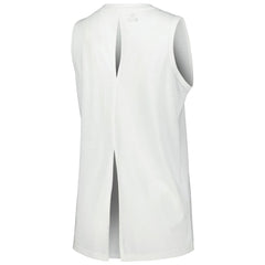 NBA - Brooklyn Nets Levelwear Women's Paisley Peekaboo Tank Top - White