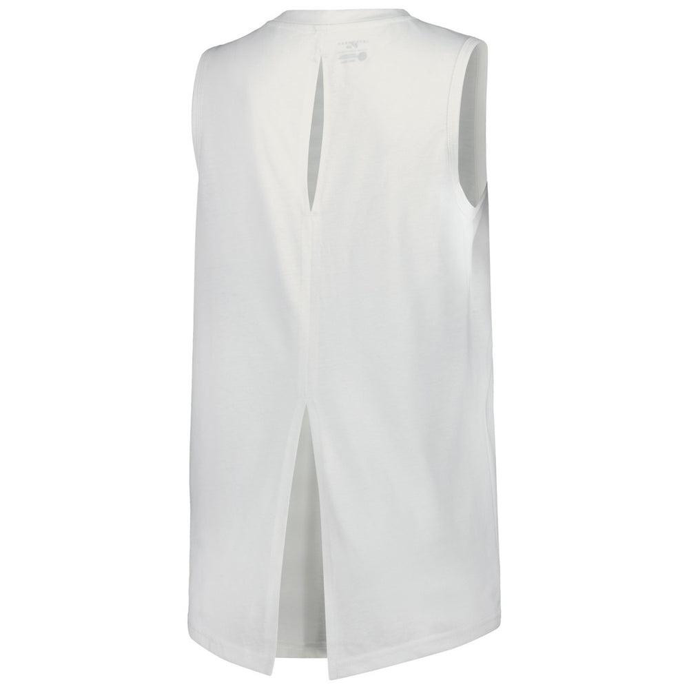 NBA - Miami Heat Levelwear Women's Paisley Peekaboo Tank Top - White