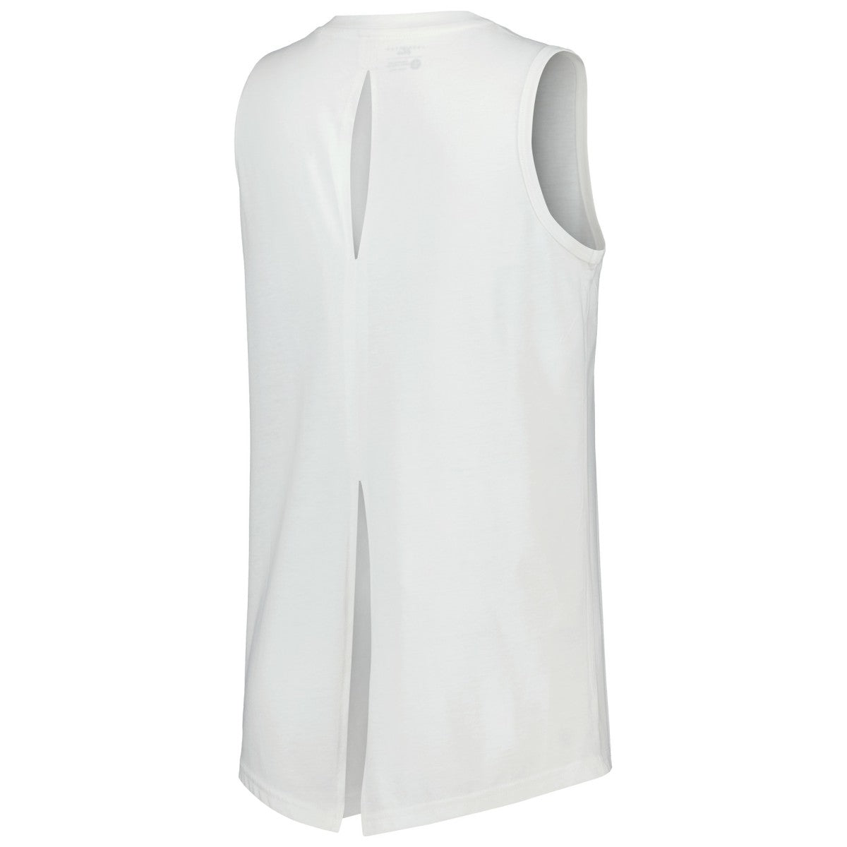 NBA - Los Angeles Lakers Levelwear Women's Paisley Peekaboo Tank Top - White