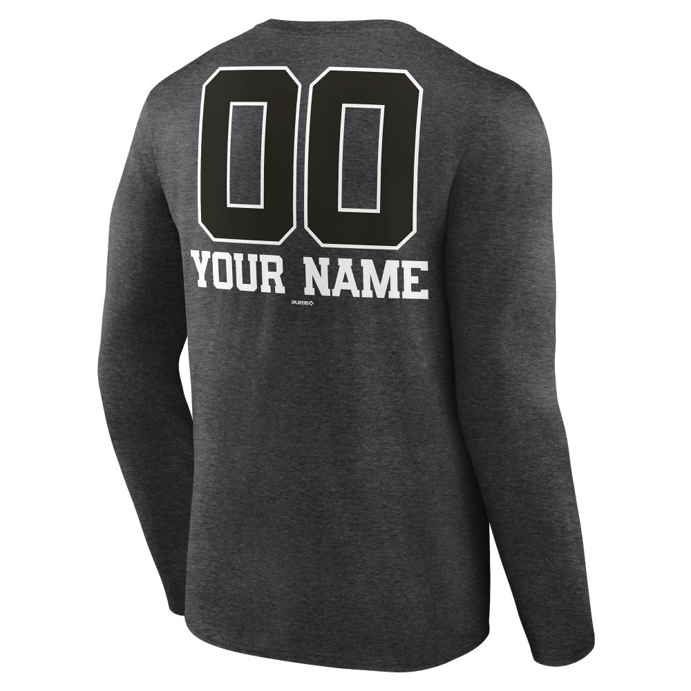 Minnesota Twins Personalized Monochrome Name & Number Long Sleeve T-Shirt Near Me