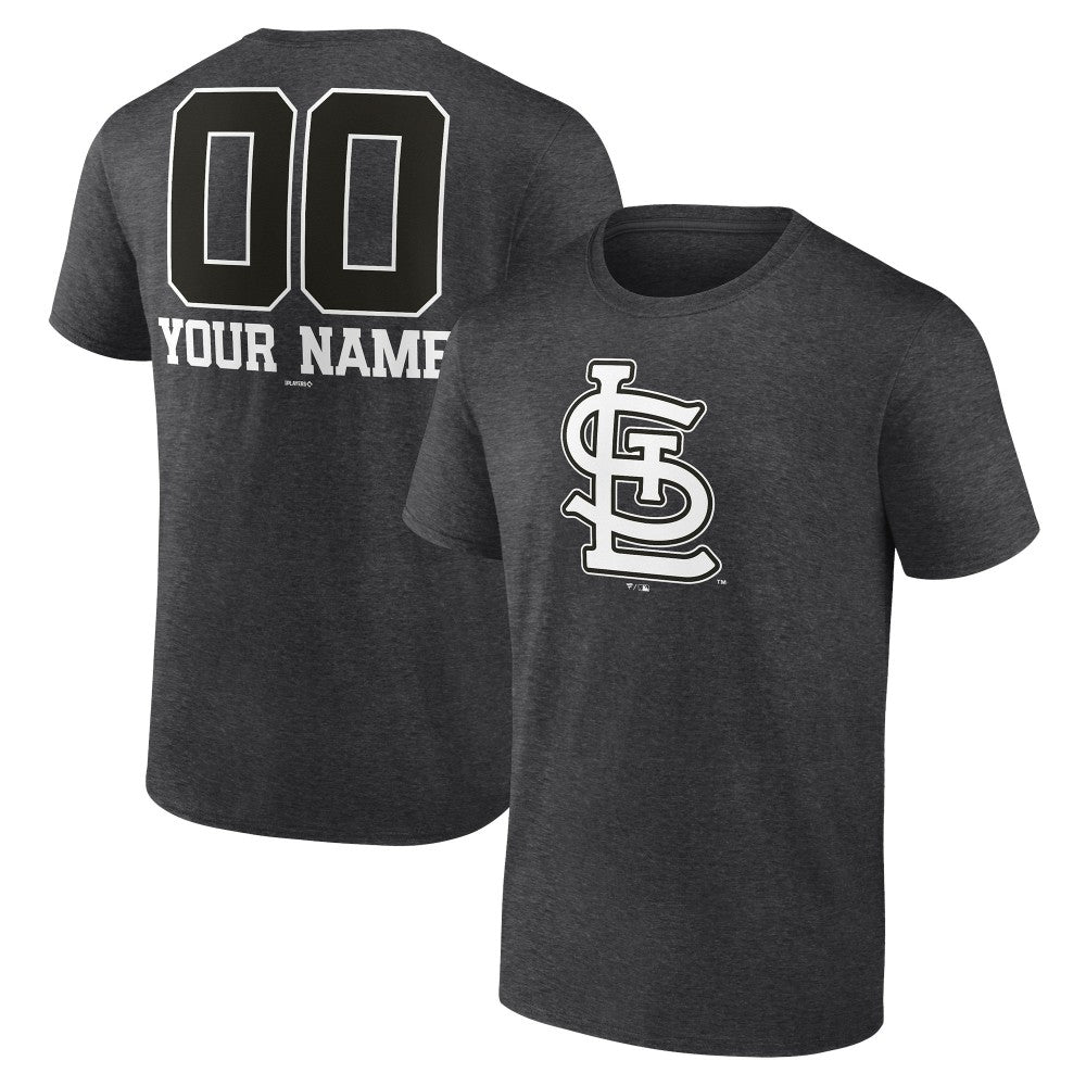 St. Louis Cardinals Personalized Monochrome Name & Number T-Shirt discount