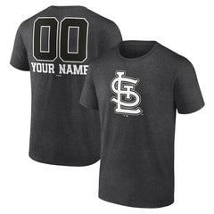 St. Louis Cardinals Personalized Monochrome Name & Number T-Shirt discount