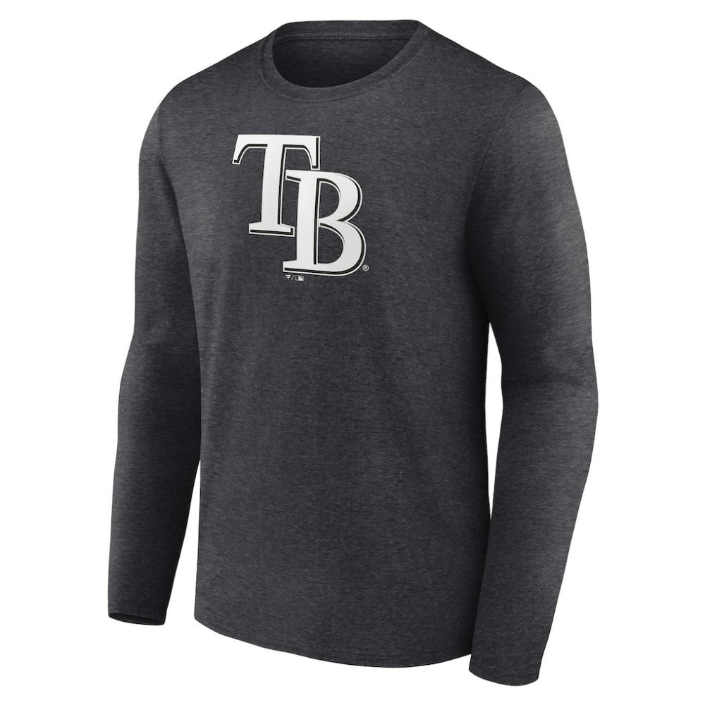 Tampa Bay Rays Personalized Monochrome Name & Number Long Sleeve T-Shirt discount