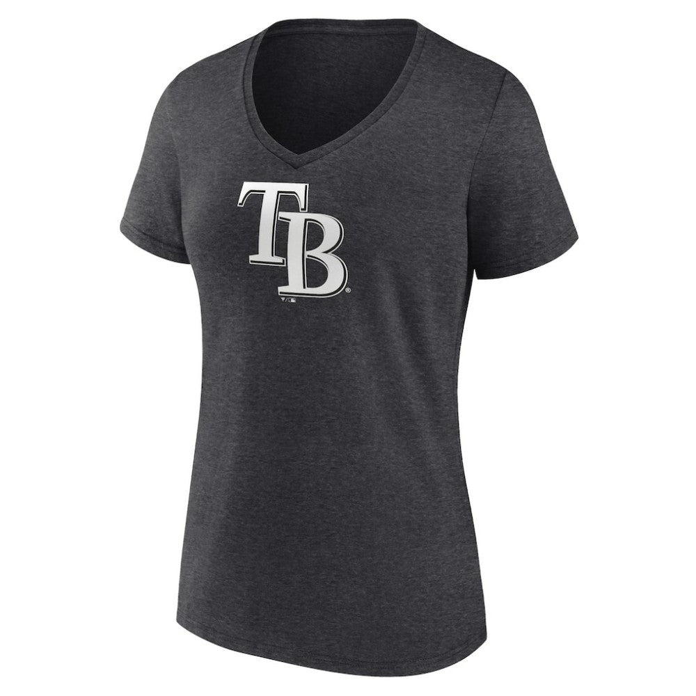 Tampa Bay Rays Women's Personalized Monochrome Name & Number V-Neck T-Shirt Online