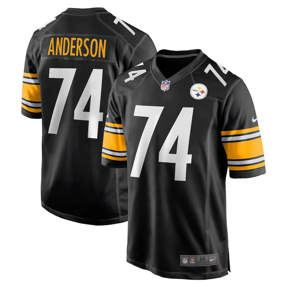Spencer Anderson Pittsburgh Steelers Game Jersey Black - Nike