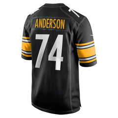 Spencer Anderson Pittsburgh Steelers Game Jersey Black - Nike