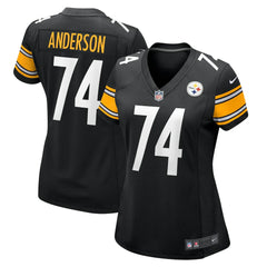 Spencer Anderson Pittsburgh Steelers Women's Game Jersey Black - Nike