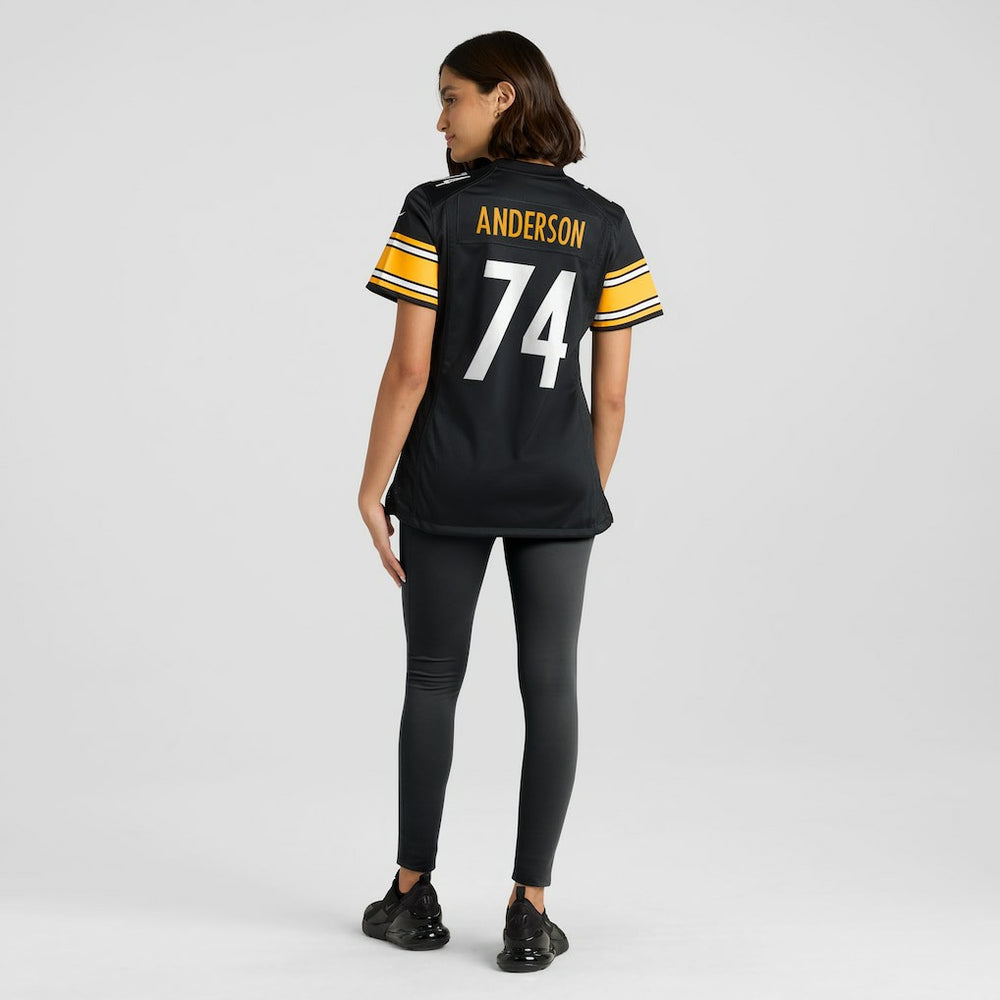 Spencer Anderson Pittsburgh Steelers Women's Game Jersey Black - Nike