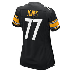 Broderick Jones Pittsburgh Steelers Women's Game Jersey Black - Nike