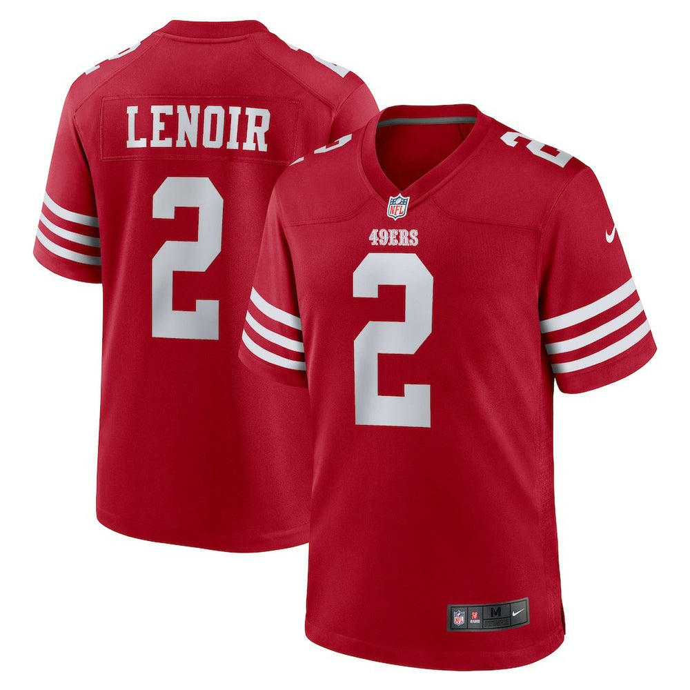 Deommodore Lenoir San Francisco 49ers Game Jersey Scarlet - Nike