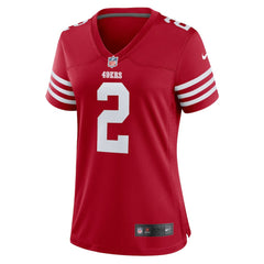 Deommodore Lenoir San Francisco 49ers Women's Game Jersey Scarlet - Nike