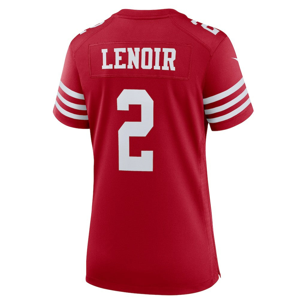 Deommodore Lenoir San Francisco 49ers Women's Game Jersey Scarlet - Nike