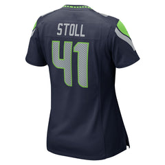 Chris Stoll Seattle Seahawks Women's Team Game Jersey College College Navy - Nike