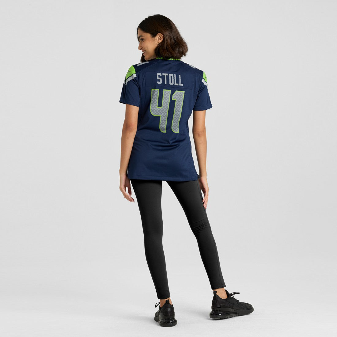 Chris Stoll Seattle Seahawks Women's Team Game Jersey College College Navy - Nike