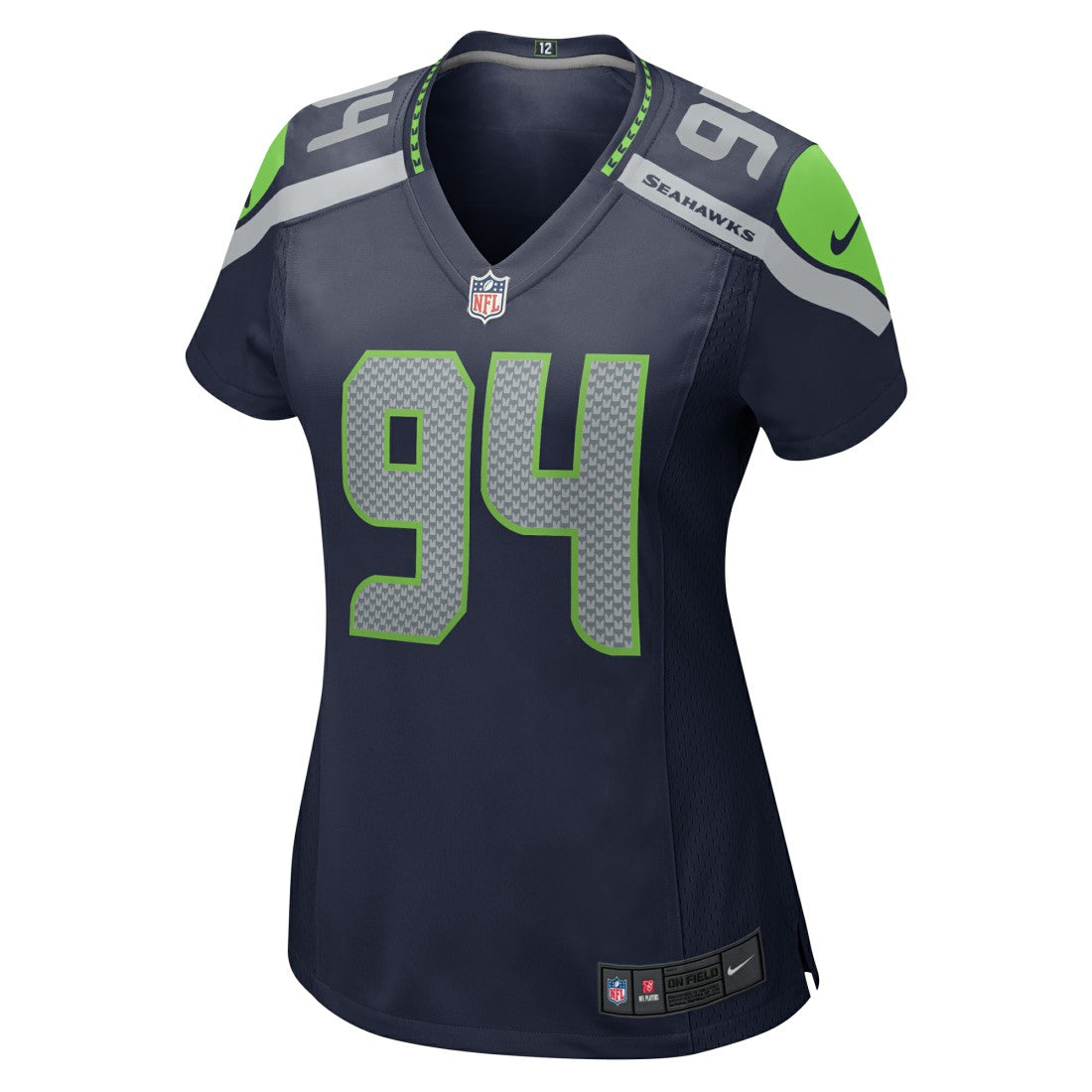 Mike Morris Seattle Seahawks Women's Team Game Jersey College College Navy - Nike
