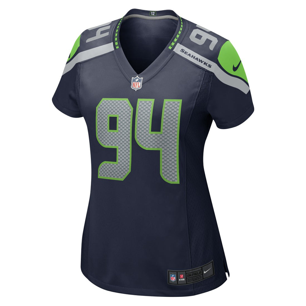 Mike Morris Seattle Seahawks Women's Team Game Jersey College College Navy - Nike