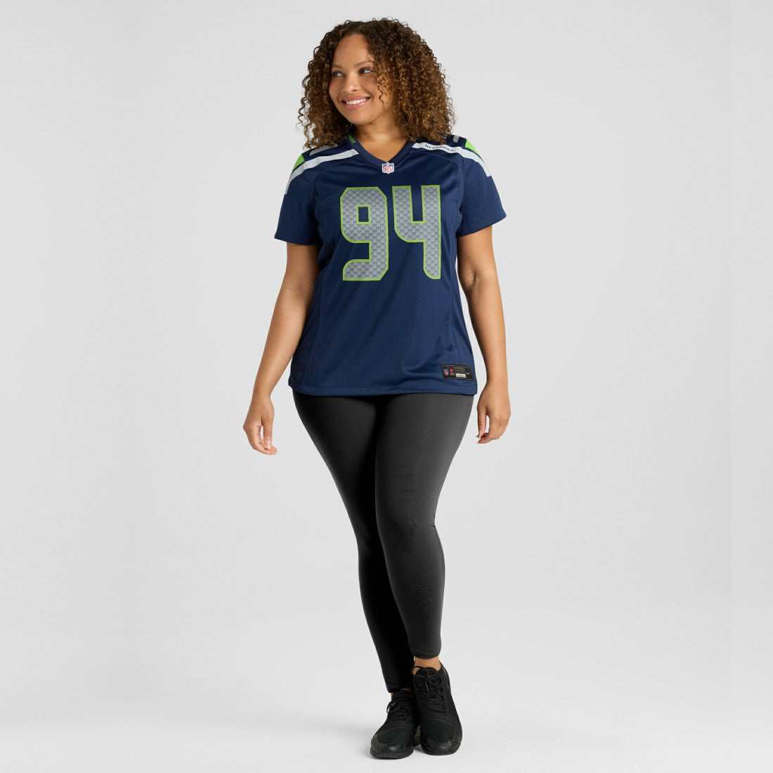 Mike Morris Seattle Seahawks Women's Team Game Jersey College College Navy - Nike