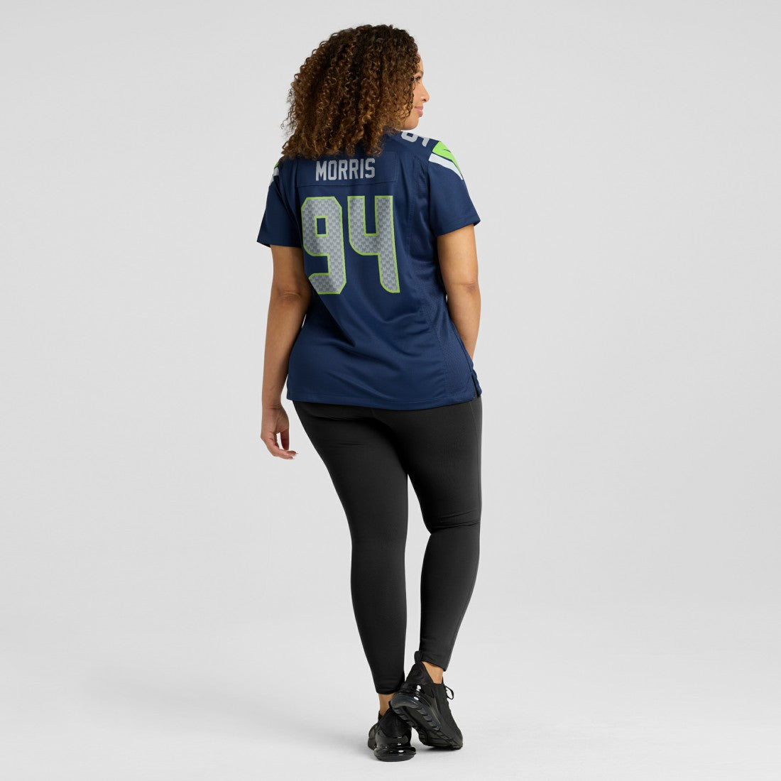 Mike Morris Seattle Seahawks Women's Team Game Jersey College College Navy - Nike