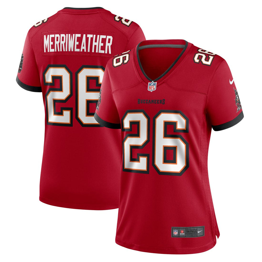 Kaevon Merriweather Tampa Bay Buccaneers Women's Game Jersey Red - Nike