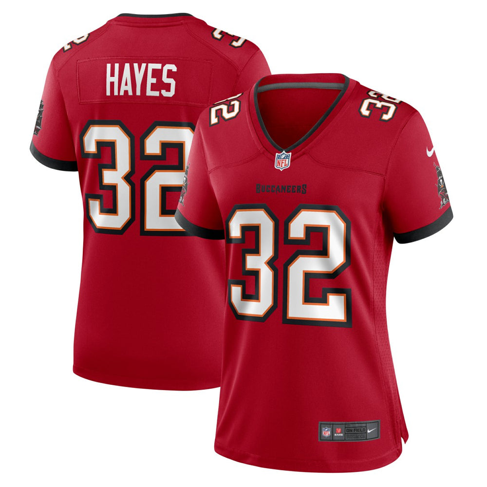 Josh Hayes Tampa Bay Buccaneers Women's Game Jersey Red - Nike