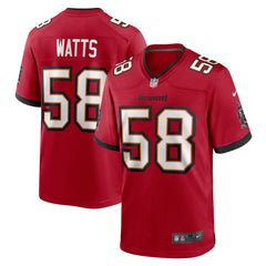 Markees Watts Tampa Bay Buccaneers Game Jersey Red - Nike