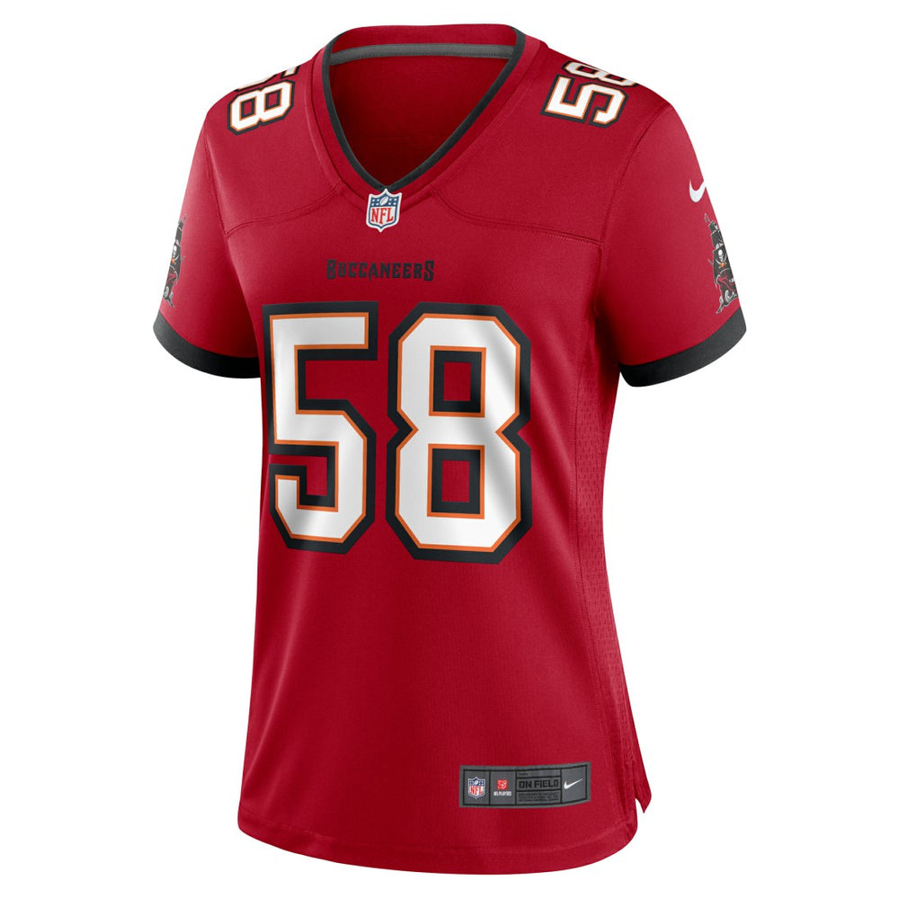 Markees Watts Tampa Bay Buccaneers Women's Game Jersey Red - Nike