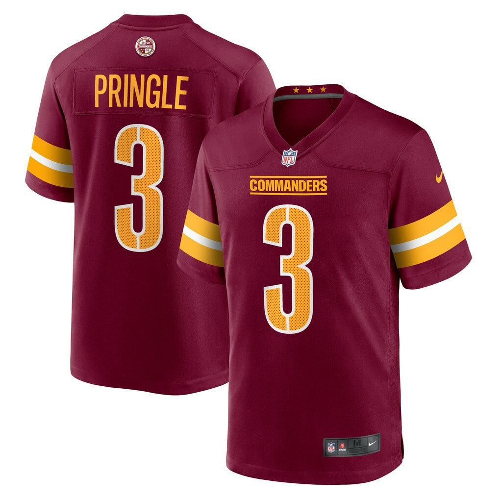 Byron Pringle Washington Commanders Game Jersey - Burgundy | NFL Jerseys