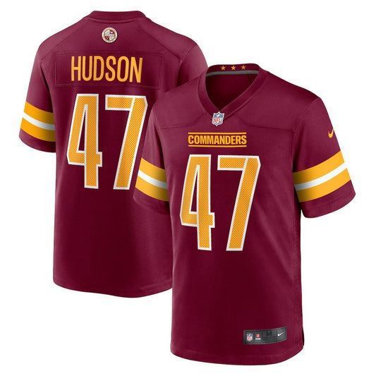 Khaleke Hudson Washington Commanders Game Jersey - Burgundy | NFL Jerseys