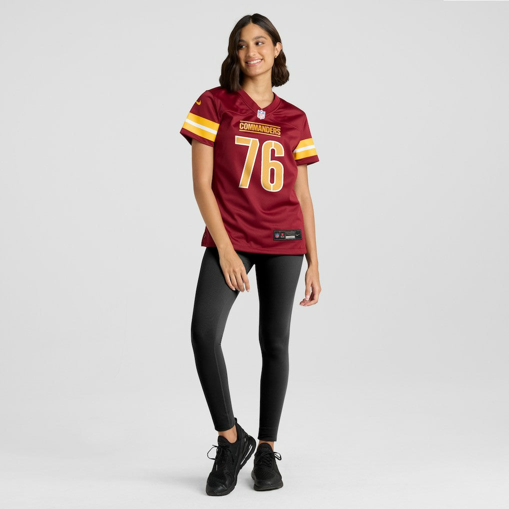 Sam Cosmi Washington Commanders Women's Game Jersey Burgundy - Nike