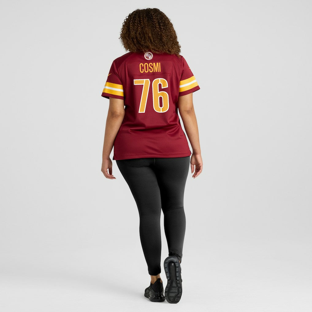 Sam Cosmi Washington Commanders Women's Game Jersey Burgundy - Nike