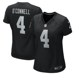 Aidan O'Connell Las Vegas Raiders Women's Game Jersey Black - Nike