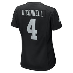Aidan O'Connell Las Vegas Raiders Women's Game Jersey Black - Nike