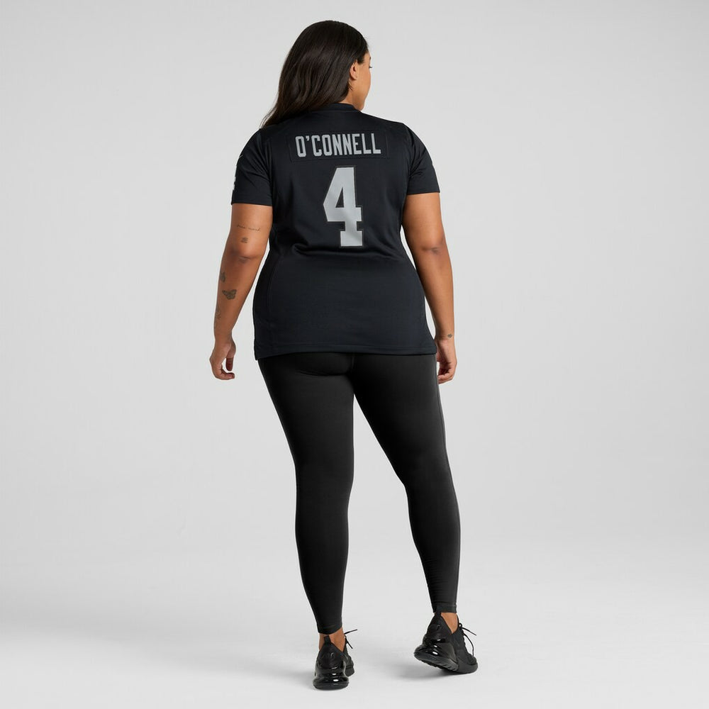 Aidan O'Connell Las Vegas Raiders Women's Game Jersey Black - Nike