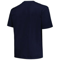Seattle Kraken Profile Big & Tall Arch Over Logo T-Shirt Navy