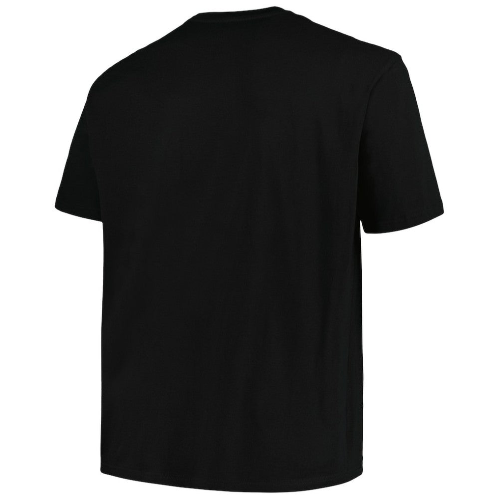 Pittsburgh Penguins Profile Big & Tall Arch Over Logo T-Shirt Black
