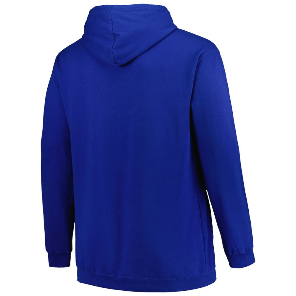 Tampa Bay Lightning - Profile Big & Tall Arch Over Logo Pullover Hoodie Blue