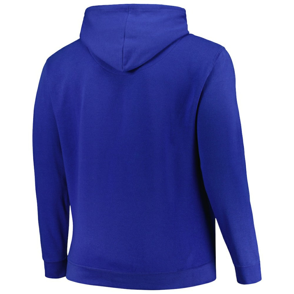 New York Islanders - Profile Big & Tall Arch Over Logo Pullover Hoodie Royal