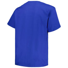 St. Louis Blues - Profile Big & Tall Arch Over Logo T-Shirt Blue