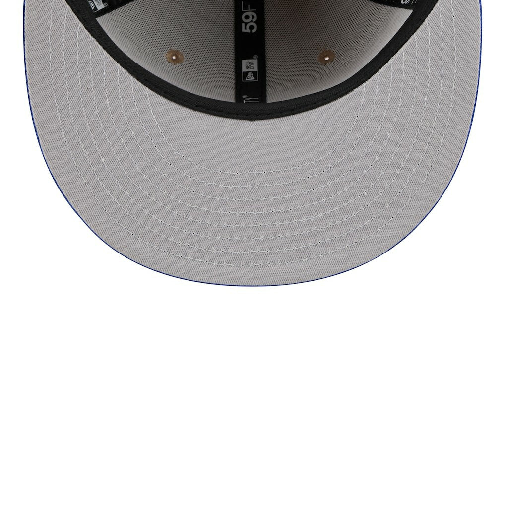 New Era - Philadelphia 76ers 2024 NBA Draft 59FIFTY Fitted Hat - Tan/Royal