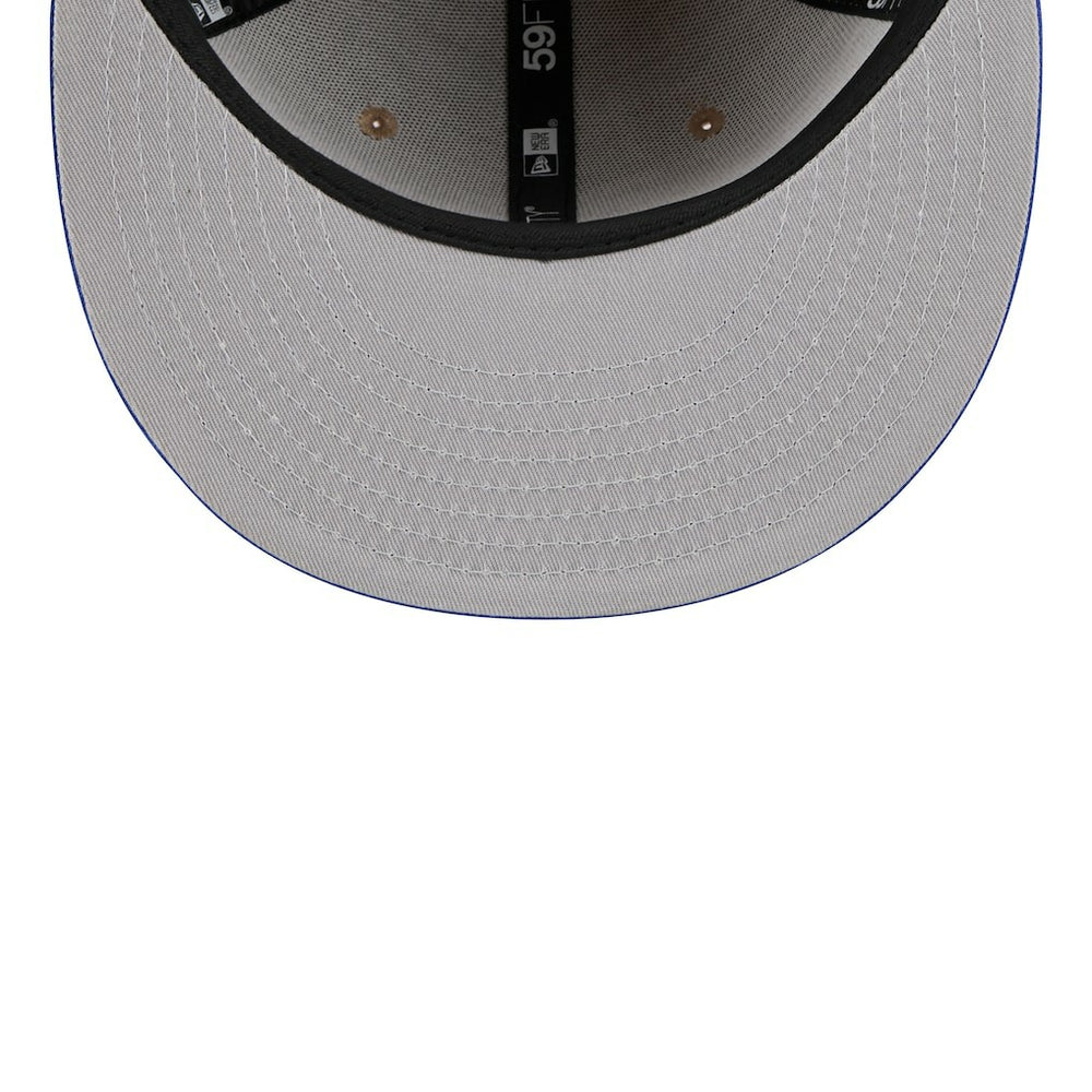 New Era - Philadelphia 76ers 2024 NBA Draft 59FIFTY Fitted Hat - Tan/Royal