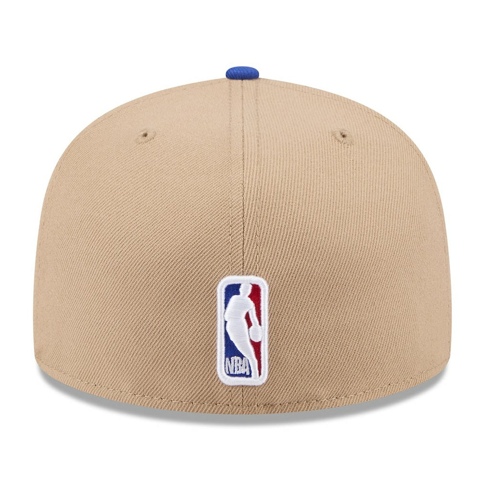 New Era - Golden State Warriors 2024 NBA Draft 59FIFTY Fitted Hat - Tan/Royal