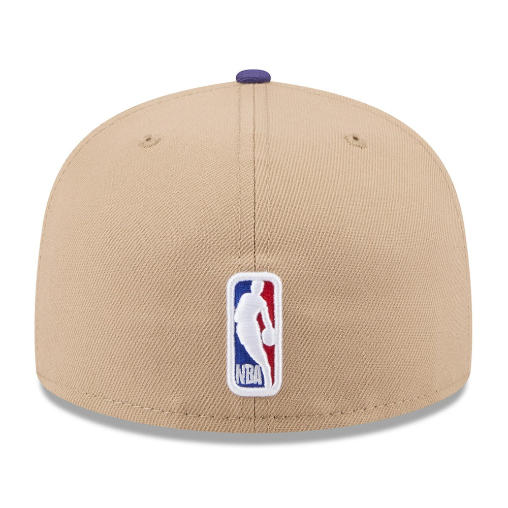 New Era - Phoenix Suns 2024 NBA Draft 59FIFTY Fitted Hat - Tan/Purple