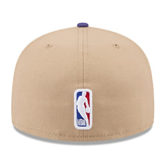 New Era - Phoenix Suns 2024 NBA Draft 59FIFTY Fitted Hat - Tan/Purple